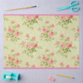 ヴィンテージモダンフローラ人気があるバラ 薄葉紙 (クラフト)