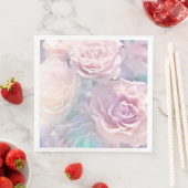 ヴィンテージモダンフローラ紙ディナーナプキンズ (インサイチュ)