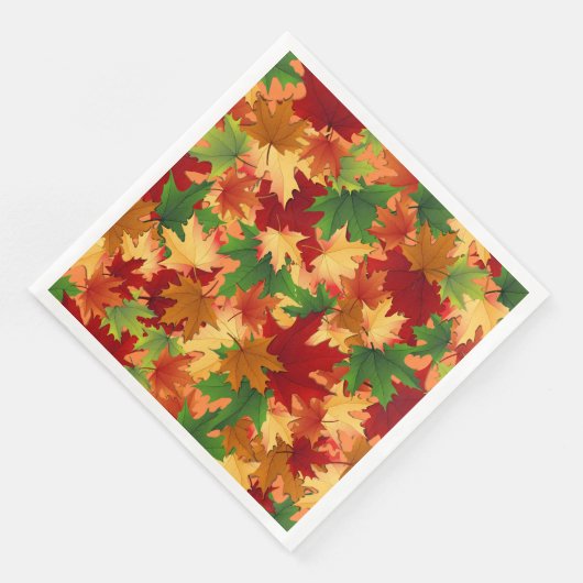 ヴィンテージモダンフローラ紙ディナーナプキンズ (コーナー)