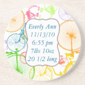 ヴィンテージモダンブライトカラーネオンコースター コースター (正面)