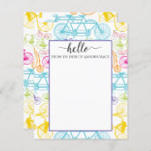 ヴィンテージモダンブライトカラーネオンパターン (正面/裏面)