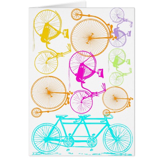 ヴィンテージモダンブライトカラーネオンパターン (正面)