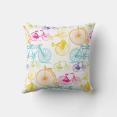 ヴィンテージモダンブライトカラーネオン枕 クッション (裏面)