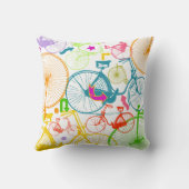 ヴィンテージモダンブライトカラーネオン枕 クッション (裏面)