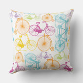 ヴィンテージモダンブライトカラーネオン枕 クッション (裏面)