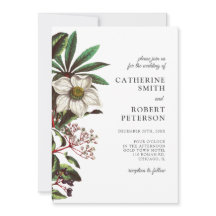 ヴィンテージモダンホワイトクリスマスバラ