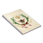 ヴィンテージモダンボタニカルクイーンビー ノートブック (右側)