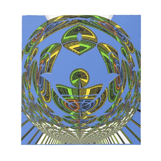 ヴィンテージモダンモチーフ ノートパッド (正面)