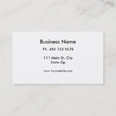 ヴィンテージモダンリネン 名刺 (裏面)