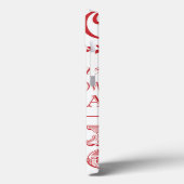 ヴィンテージモダンワードValentine Love collage Case-Mate iPhoneケース (裏面 / 左)