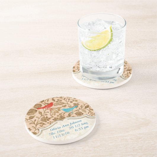 ヴィンテージモダンヴィンテージバカラフルードコースター コースター (側面)