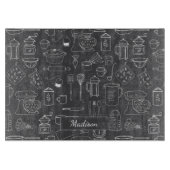 ヴィンテージモダン台所用品かわいいドードル カッティングボード (正面)