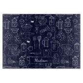 ヴィンテージモダン台所用品かわいいドードル カッティングボード (正面)