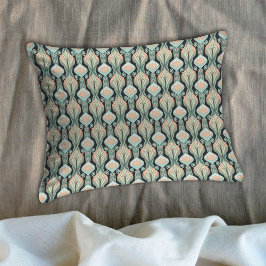 ヴィンテージモダン抽象芸術植物性シームレスパターン 枕カバー