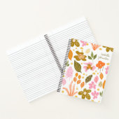 ヴィンテージモダン春フローラカスタムノート ノートブック (内部)