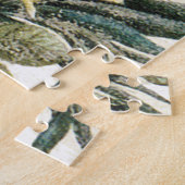 ヴィンテージモダン植物性クイーンビー ジグソーパズル (側面)