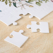 ヴィンテージモダン植物性バタフライジグソーパズル ジグソーパズル (側面)