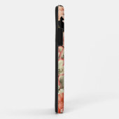 ヴィンテージモダン植物性ピンク色の花 Case-Mate iPhoneケース (裏面/右)