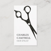 ヴィンテージモダン白髪用名刺 割引カード (正面)