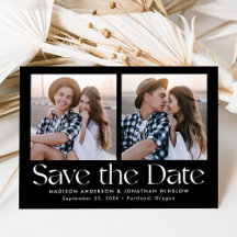 ヴィンテージモダン白黒レタリング2写真