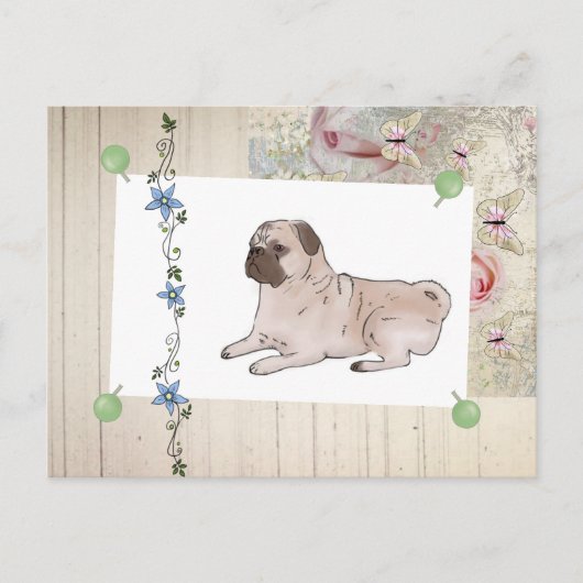 ヴィンテージモップ ポストカード (正面)