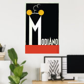 ヴィンテージモディアーノシガレット紙 ポスター (ホームオフィス)