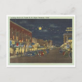 ヴィンテージモデスト、カリフォルニア州通りシーン ポストカード (正面)