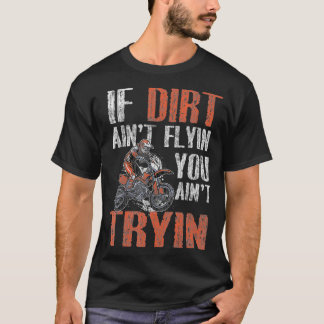 ヴィンテージモトクロスダートバイクレーシングギフト Tシャツ