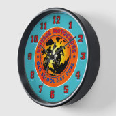 ヴィンテージモトクロスレーサー 壁時計 (傾斜)