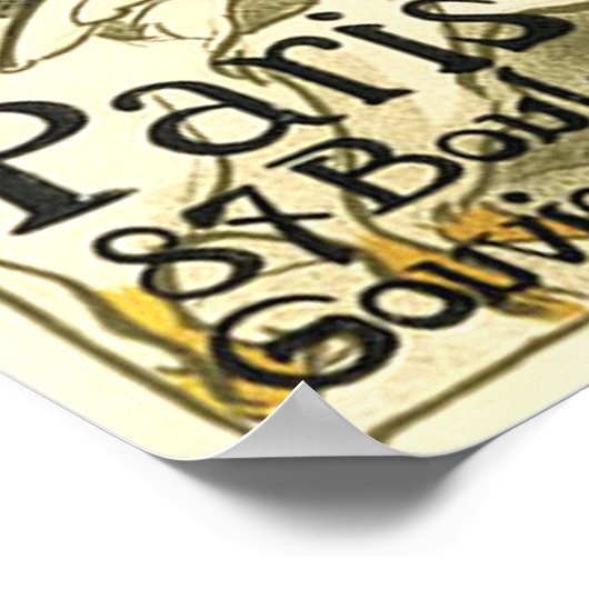 ヴィンテージモトサイクルコミオ ポスター (角)