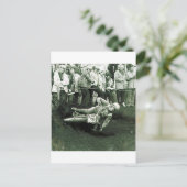 ヴィンテージモト十字架。 ポストカード (スタンド正面)