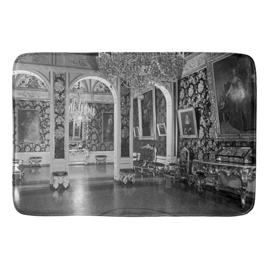 ヴィンテージモナコパレスプリンスブルールーム バスマット (正面)