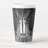 ヴィンテージモナコプリンスパレスエルキュレギャラリーカス カフェラテマグ (正面)