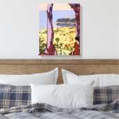 ヴィンテージモナコモンテカルロキャンバスプリント キャンバスプリント (インサイチュ (寝室))