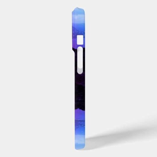 ヴィンテージモナコモンテカルロコーストビュー Case-Mate iPhoneケース (裏面 / 左)