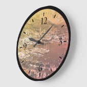 ヴィンテージモナコモンテカルロジェネラルビュージグソープズ ラージ壁時計 (傾斜)