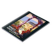 ヴィンテージモナコモンテカルロスパイラルフォトノートブック ノートブック (左側)