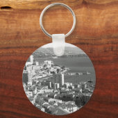 ヴィンテージモナコ公国モンテカルロポートジグサ キーホルダー (正面)