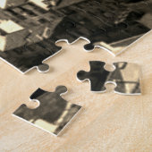 ヴィンテージモナコ公国モンテカルロ港 ジグソーパズル (側面)