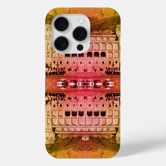 ヴィンテージモナコ公国広場 Case-Mate iPhoneケース (裏面)
