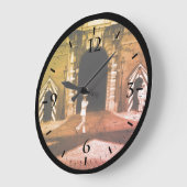 ヴィンテージモナコ公国王宮腕時計 ラージ壁時計 (傾斜)