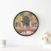 ヴィンテージモナコ公国王宮腕時計 ラージ壁時計 (ホーム)