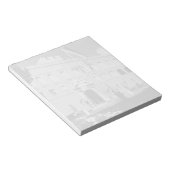 ヴィンテージモナコ王国王宮1970年 ノートパッド (アングル)