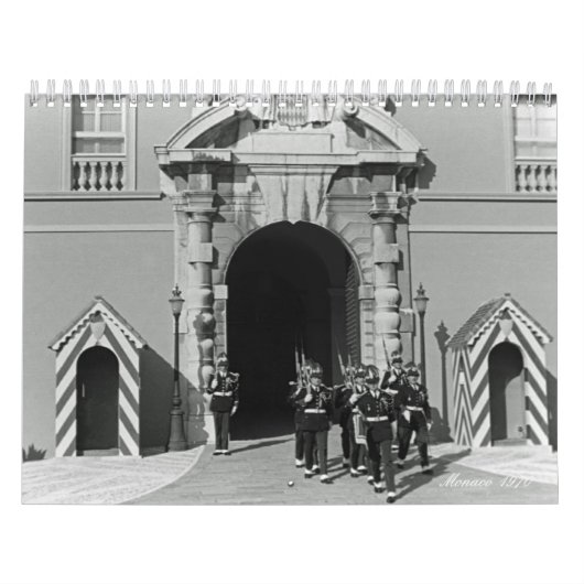 ヴィンテージモナコ1970年 カレンダー (カバー)