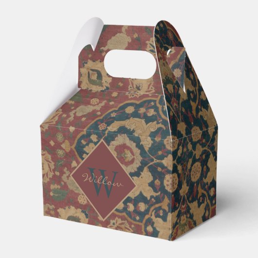 ヴィンテージモノグラムのオリエンタルペルシアレッド フェイバーボックス (正面サイド)