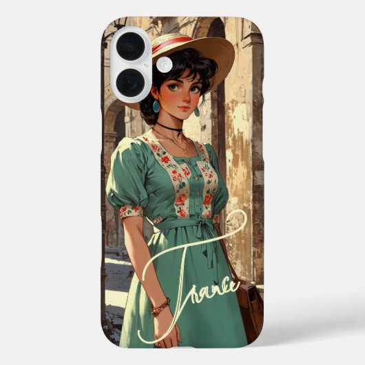 ヴィンテージモノグラムのケース – Mate iPhone Case-Mate iPhoneケース (裏面)