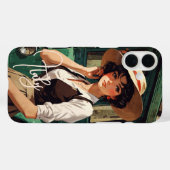 ヴィンテージモノグラムのケース – Mate iPhone Case-Mate iPhoneケース (裏面 (横))