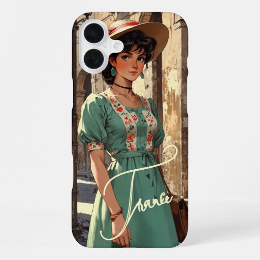ヴィンテージモノグラムのケース – Mate iPhone iPhoneケース (裏面)