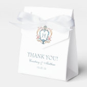 ヴィンテージモノグラムのフローラ結婚クレスト フェイバーボックス (正面サイド)