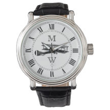 ヴィンテージモノグラムの飛行機